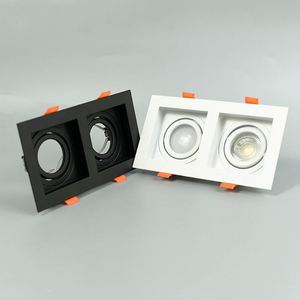 Modern <strong>Square</strong> Recessed <strong>Led</strong> Downlight <strong>5w</strong> 7w 9w 12w Indoor GU10 Fixture MR16 Downlight Housing Frame Round Ceiling Spot Light - Product Image 4
