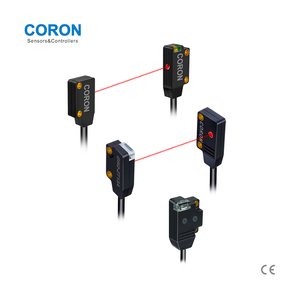Sensor óptico fotoeléctrico CORON PNP NPN para detección de largo alcance utilizado para conteo y posicionamiento de detección de objetos
