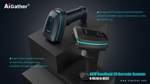 Aigather A-9520N 1D 2D Wired Multi-language Handheld <strong>Code</strong> with Barcode Scanner Reader - Product Image 5