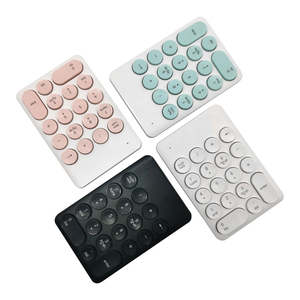 Wireless Number Pad, Slim 2.4G Wireless <strong>Numeric</strong> <strong>Keypad</strong> 18 Keys Wireless <strong>Numeric</strong> <strong>Keyboard</strong> <strong>With</strong> Nano Receiver for Laptop, PC