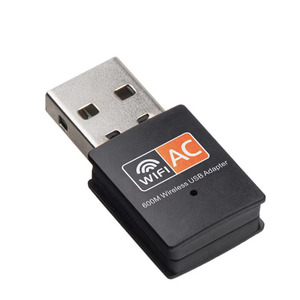 PSDA 600Mbps <span class=keywords><strong>USB</strong></span>无线网卡2.4GHz + 5ghz双频带迷你<span class=keywords><strong>USB</strong></span>无线适配器适用于笔记本电脑