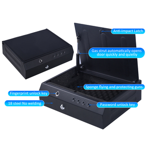 Tabancalar için konut kilit kutusu parmak izi 3-Ways güvenli parmak izi dijital PIN anahtar kilidini - Product Image 5