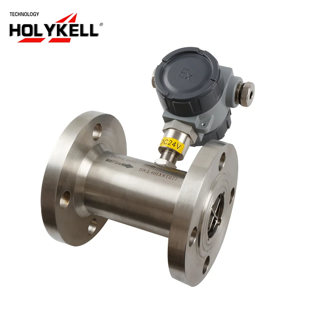 Holykell 2インチDigital Fuel Flow Meter / Digital RS485 Turbine Flowメーター