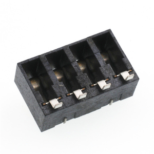 ขั้วต่อแบตเตอรี่มือถือ4ขา PCB Mount 2.5PH 6.0H ขั้วต่อแบตเตอรี่ทองคำ3U ขั้วต่อแบตเตอรี่มือถือ - Product Image 3