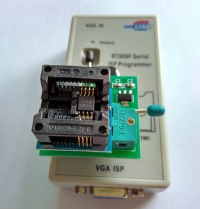 RT809F Programmer 8 Adapter IC Clips Eprom Programmer Chip Program 1.8V Adapter VGA LCD Programmer ICSP Board 24 25 93 Series IC - Product Image 2