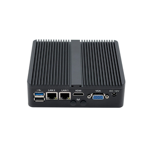 Полностью закрытый мини-ПК без вентилятора с двумя портами Gigabit Ethernet, мини-ПК с поддержкой интерфейса VGA + HDMI с двойным дисплеем - Product Image 5