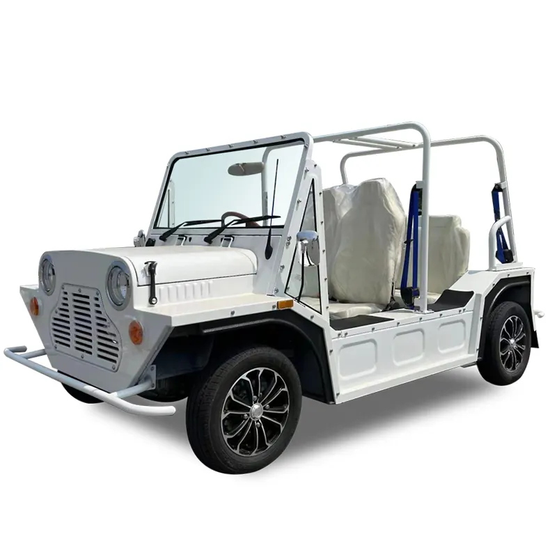 Keranjang golf listrik OEM grosir Cina klub golf 4 kursi kendaraan elektrik EEC keranjang utilitas sertifikat