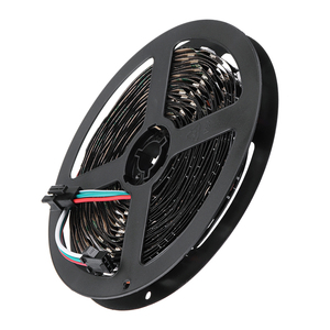 RGB 5050 5V WS2812 programlanabilir usb'li şerit LED ışık 5m 30 bit metre başına RC Drone FPV için yarış çok rotorları - Product Image 3