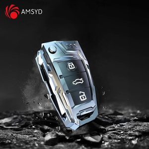 Audi anahtar durum için uygun yeni A6LA4LQ3A3Q7Q2L modifiye mekanik anahtar koruma çantası yeni anahtar paketi - Product Image 5