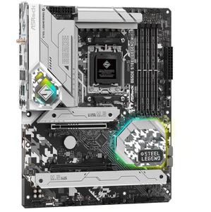 B650E Steel Legend WiFi AM5 Socket para juegos de escritorio B650 Chipset PCIe 5,0 ranuras para GPU y M.2 Wi-Fi 6E placa base - Product Image 1