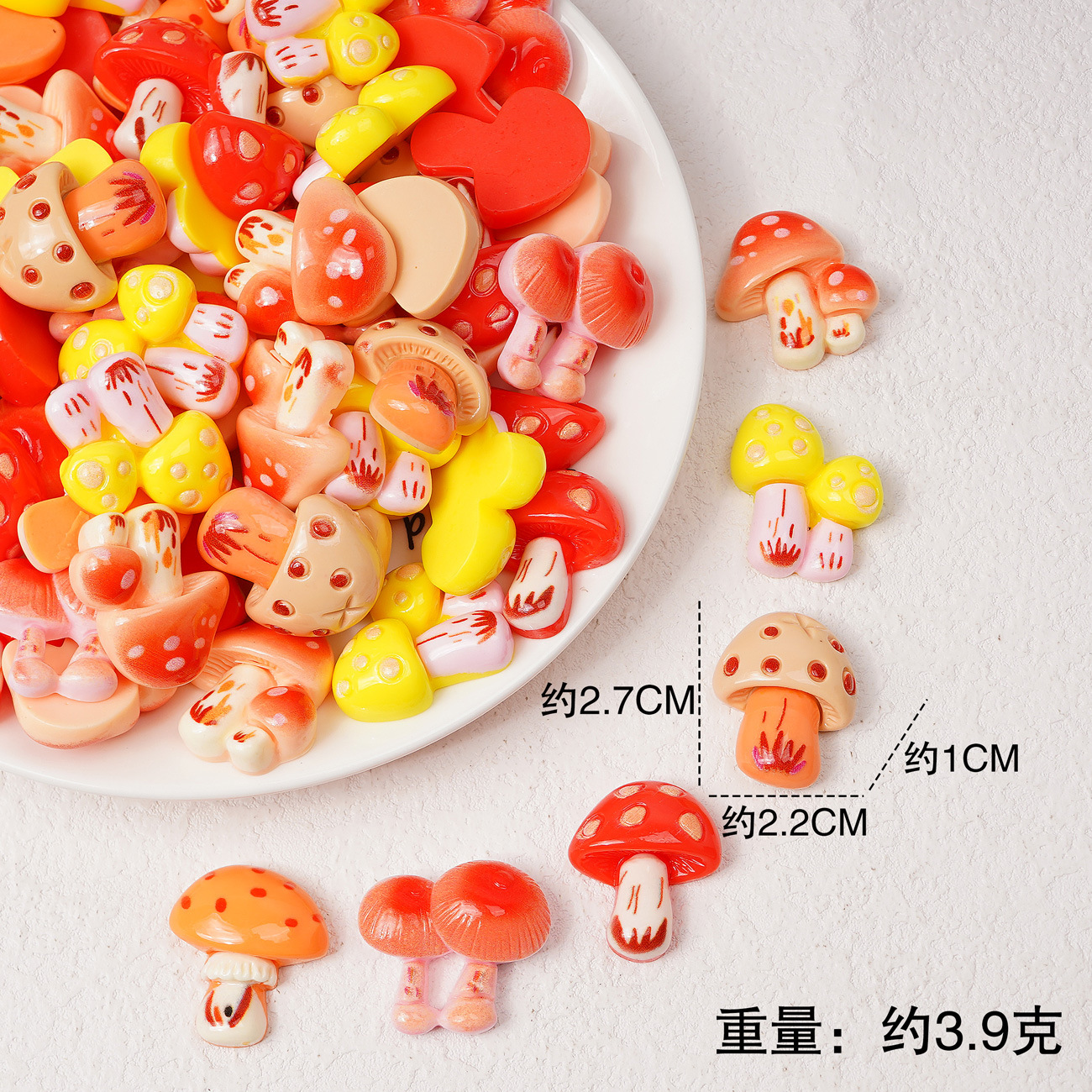 mixed large mushrooms
