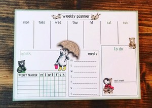 Custom <strong>Memo</strong> Pad Cmyk Printed Daily Planner Note Pads to Do List <strong>Notepad</strong> Monthly Planner Bundle - Product Image 3