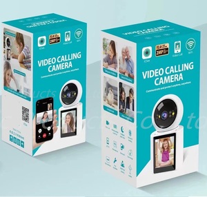 Ucuz akıllı wifi kamera kablosuz olarak insansı izleme 2.8 inç ekran bulut depolama pet kamera çağırır - Product Image 6