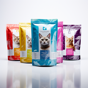 85 ग्राम कस्टम लोगो मायलर बैग बैरियर समग्र ओरेन प्लास्टिक पालतू भोजन के लिए पैकेजिंग बैग - Product Image 6