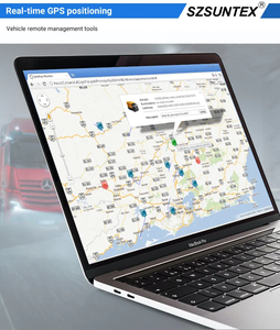 Szsuntex st9704h H.264 dual TF thẻ 4 CH 1080P di động xe DVR với GPS 4 gam Wifi cho xe CCTV và taxi hệ thống - Product Image 3