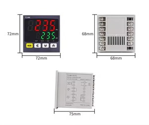 TC4M Control PID Señal de entrada múltiple Salida dual Controlador de temperatura digital 72x72mm - Product Image 5