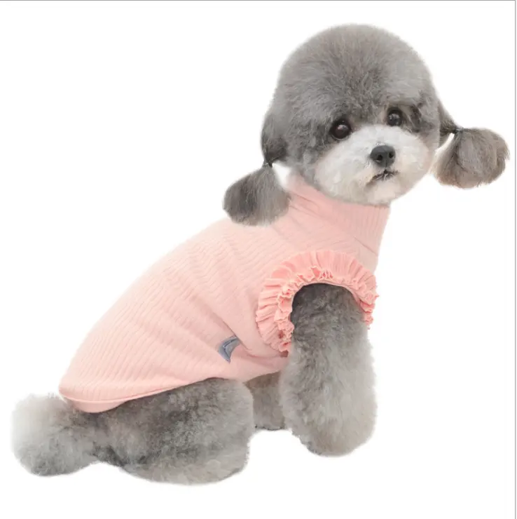 犬の新しいレースのノースリーブ犬のTシャツペット春夏の服