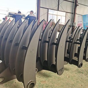 Factory Price Tractor/Backhoe <strong>Loader</strong>/Skid Grapple <strong>Root</strong> <strong>Rake</strong> Excavator <strong>Rake</strong> <strong>for</strong> CAT330D CAT320 - Product Image 5
