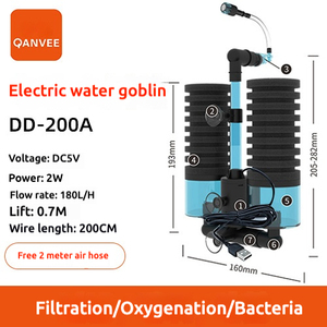 Hot Selling Environmentally Friendly and Quiet 180L/H High Flow Fish Tank <strong>Filter</strong> - Product Image 6
