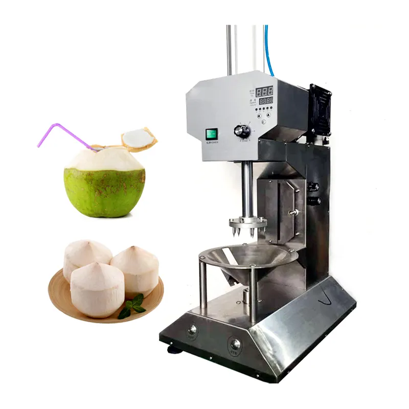 NEWEEK adjustable green young automatic coconut skin peeling machine