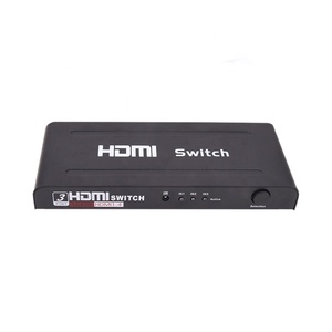 Convertidor de equipos de audio y video 1080p 3 puertos HDMI switch 3x1 HDMI switch 3 en 1 con control remoto IR - Product Image 4
