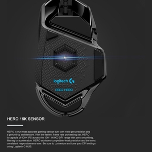原装Logitech G502英雄有线游戏鼠标带11个按钮有线游戏鼠标logitech g502 - Product Image 4