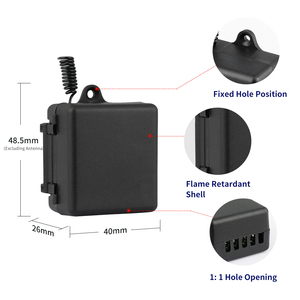 2 Remotes 1 Channel Mini 433MHz Wireless Relay Switch Receiver Remote <strong>Control</strong> <strong>System</strong> Learning <strong>Code</strong> for LED Lamp DC12V Controller - Product Image 5