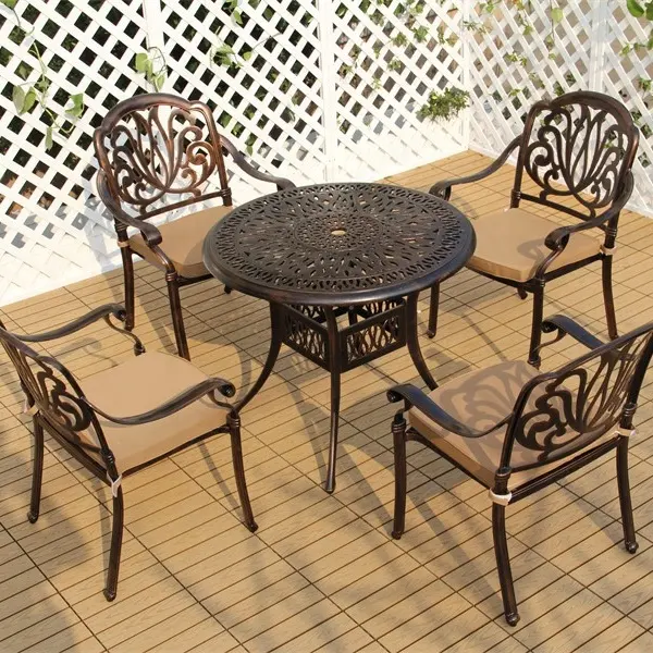 Apilable de comedor al aire libre restaurante silla en venta distintos jardín y Patio muebles de hierro forjado al aire libre silla mecedora