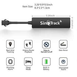SinoTrack-Rastreador GPS para patinete eléctrico, con software de seguimiento GPS, GPRS, basado en Web, modo de suspensión, motor, coche, taxi, camión