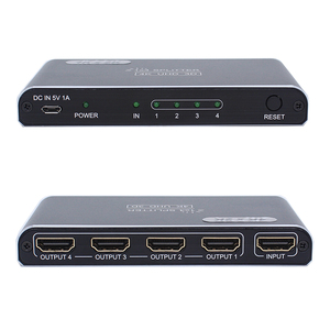 <strong>HDMI</strong> <strong>Splitter</strong> <strong>1</strong> in <strong>4</strong> Out 1x4 Supports Resolution up to 4K 30Hz Same TVs at the Same Time Monitor Tv, USB Cable, User Manual - Product Image 3