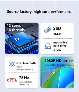カスタマイズ可能な24インチオールインワンPC DDR3デスクトップコンピュータWin11 SSDホームオフィス使用コアI7 I5 I3 LCDディスプレイ - Product Image 4