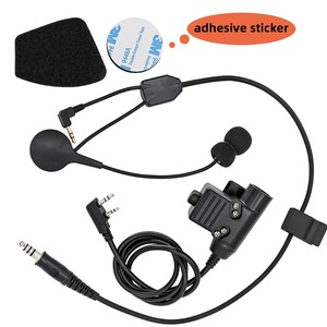 TS TAC-SKY Tactical 3.5mm Plug Y Cable Adapter Compatible with Walker's Razor/<strong>Howard</strong> <strong>Leight</strong>/Sordin Ipsc Shooting Earmuffs - Product Image 2
