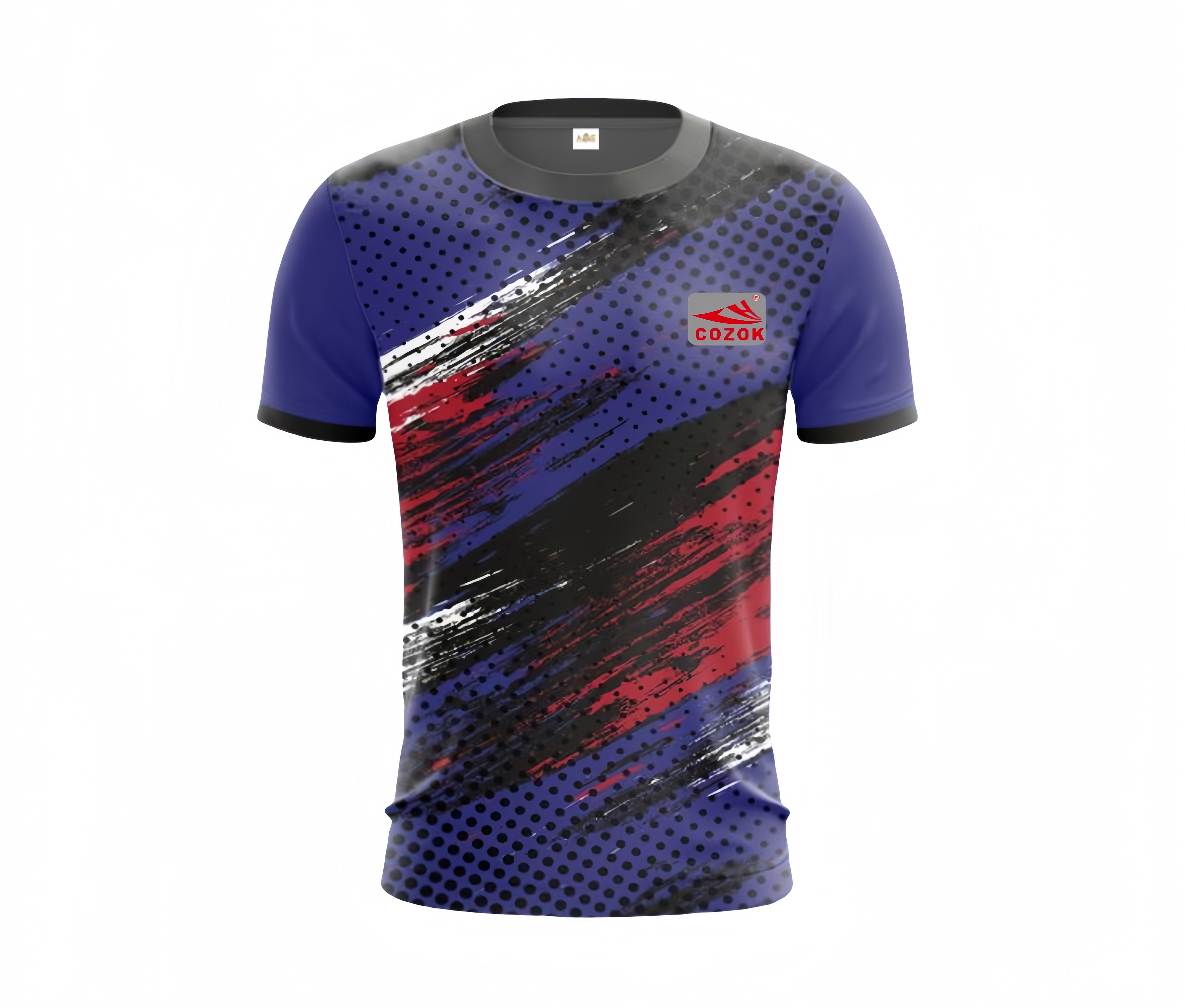 Bleu noir rouge