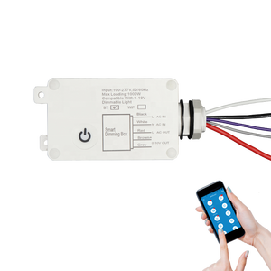 Tuya Smart US EU Standard 010V 1-10V 0-10V Wifi BT APP <strong>Controller</strong> Wall <strong>Timer</strong> Smart Dimmer Switch for LED Grow <strong>Light</strong> - Product Image 1