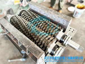 Industrial Double Shaft Shredder Machine for Tire <strong>Recycling</strong> Scrap Metal <strong>Plastic</strong> Shredders by <strong>Manufacturers</strong>