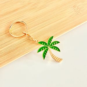 个性化椰树形吊坠钥匙扣小清新合金钥匙扣时尚配饰 - Product Image 5