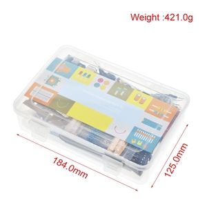 TZT Starter Kit Breadboard resistore condensatore potenziometro Dunpont cavo per Arduino UNO R3 Mega256 lampone Pi - Product Image 2