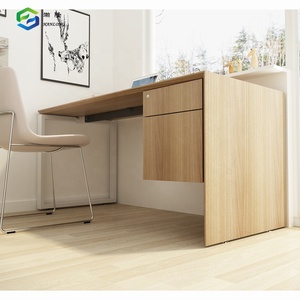 Şık çağdaş cabrio çalışma masası mobilya ev iş istasyonu çekmeceli küçük ofis masası - Product Image 3