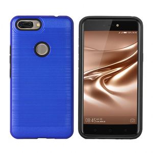 Tecno幻影8后盖2合1硬pc + 软橡胶组合拉丝装甲盒 - Product Image 1