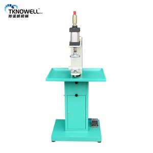 气动单站手动型皮革鞋面圆形孔打孔机 - Product Image 5