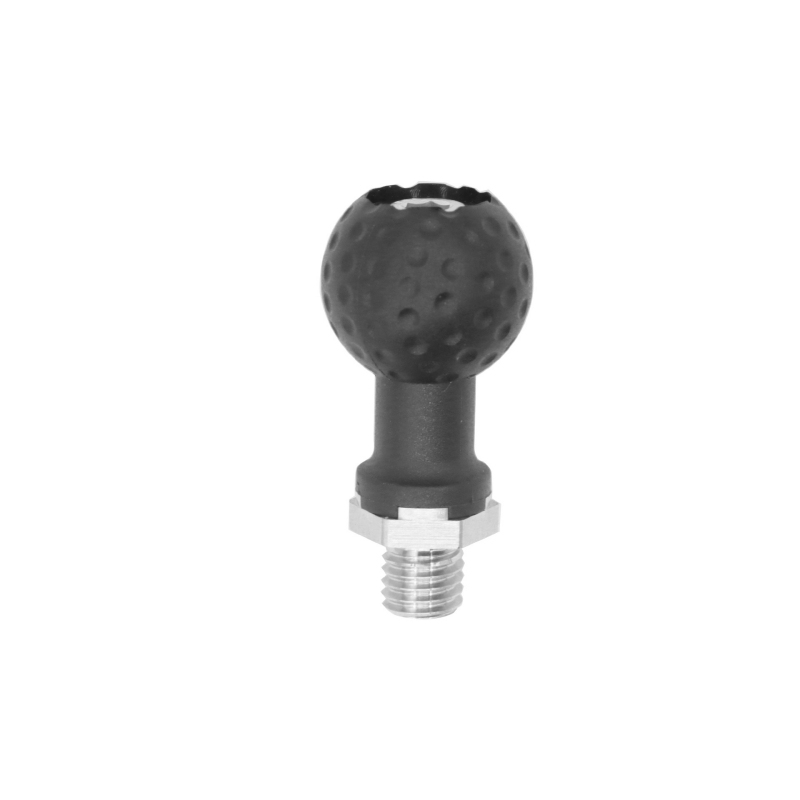 Rótula de bola de 1" con rosca M10 (negra)