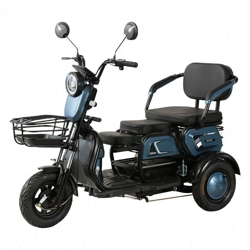 Miglior Mobile Xuanku Cargo elettrico bici rimorchio 3 ruote triciclo con cestello anteriore