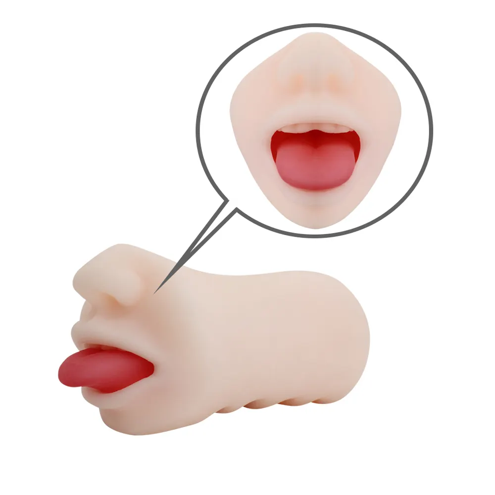 GF MY347 bocca reale Vagina artificiale sesso figa in Silicone per gli uomini giocattolo del sesso figa in Silicone per adulti figa in Silicone