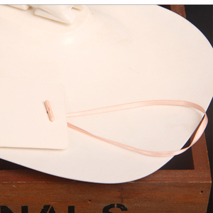 Cinta de satén rosa a granel, cuerda colgante para ropa, etiqueta colgante, sujetadores de cadena, gancho de bucle, etiqueta de ropa, cuerda - Product Image 2