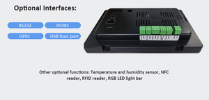 SIBO 7 Pollici NFC Rugged Android Tablet Pc Industriale Con RS485 GPIO Arduino - Product Image 5