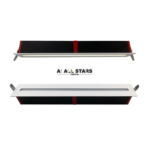 LED lineer gömme sel Spot ışık 5*2W 10*2w 15*2W 20*2W döküm alüminyum dikdörtgen gömme LED lineer tavan Downlight - Product Image 4