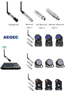 Nueva llegada 2,4g DMX 94dBm carga LED transmisor inalámbrico para controlador DMX - Product Image 2