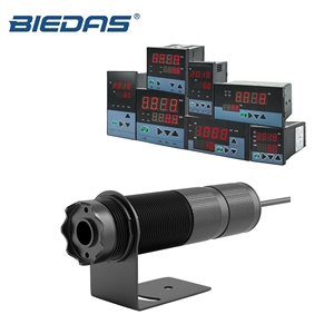 Transmisor láser de salida RS485 4-20mA 4-20ma, pirómetro, Sensor de temperatura infrarrojo sin contacto con orientación láser, 1 unidad - Product Image 3