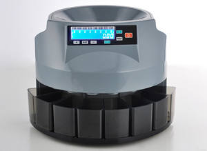 DB360LCD Automatic Coin Counter,sorter,optional Coin Tubes and Printer - Product Image 3
