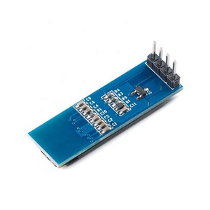 0.91 inç OLED ekran modülü 4Pin çözünürlük 128X3 2 LCD ekran IIC arayüzü 12832 mavi SSD1306 Arduino e-kağıt modülleri için